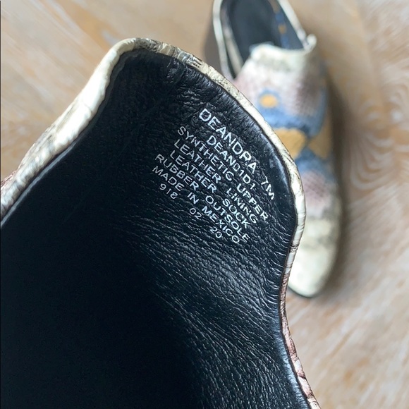 STEVEN Deandra Snakeskin Embossed Mule in Nat Mult - Picture 10 of 14